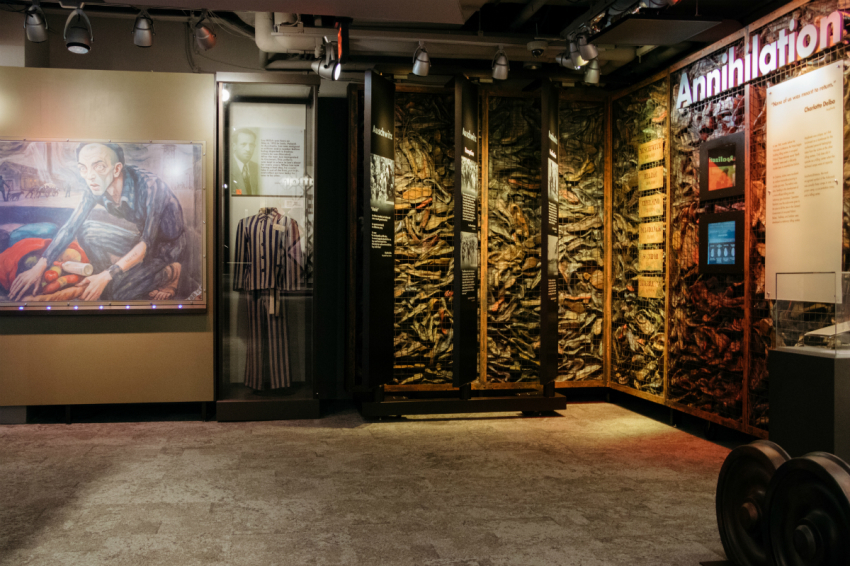 The Nancy and David Wolf Holocaust & Humanity Center in Cincinnati, Ohio.