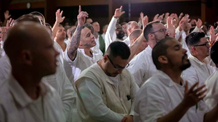 More than 650 inmates at the Coffield Unit attended Gateway Church's first service, and over 500 men made decisions to follow Jesus. 