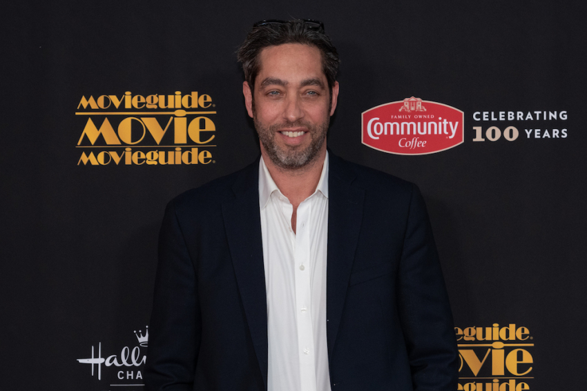 Nick Loeb attends the 2019 Movieguide awards, Feb. 8, 2019.
