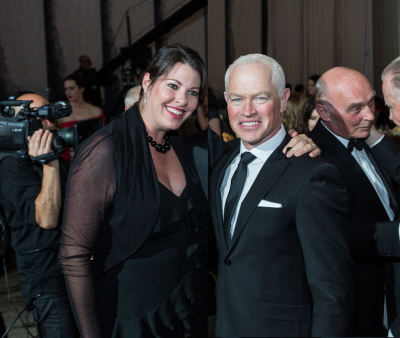 Actor Neal Mcdonough and wife Ruve attend 2019 Movieguide Awards, Feb 8 2019.