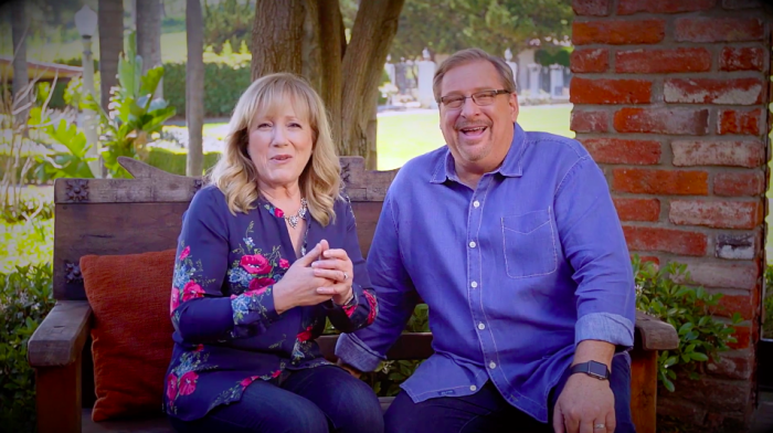 Rick and Kay Warren lead Saddleback Church in Lake Forest, California.