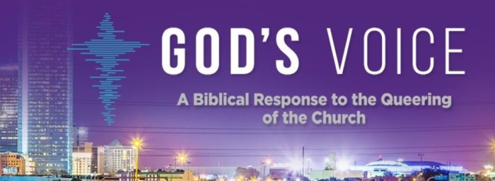 An ad for the God's Voice Conference, which was held on Feb. 22-23, 2019 at Fairview Baptist Church of Edmond, Oklahoma. 