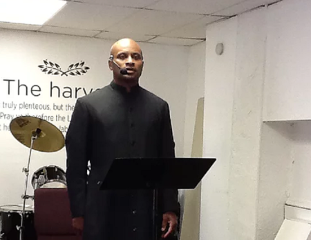 Pastor and firefighter, Alexander Smith, 42.