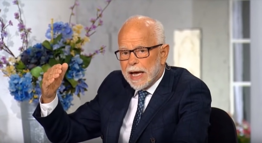 Televangelist and author Jim Bakker on an episode of "The Jim Bakker Show" that aired March 7, 2018. 