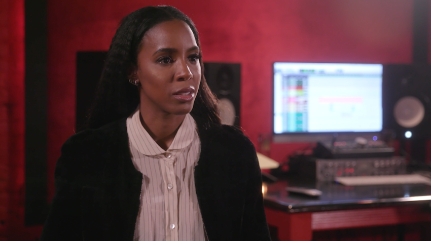 Kelly Rowland speaks on "Now with Natalie," 2019.
