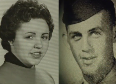 The late Michigan couple Will and Judy Webb who died hours apart while holding hands on March 06, 2019, after 56 years of marriage, in younger years.