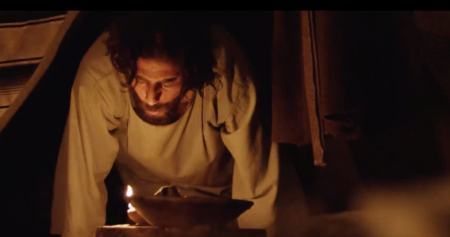 A scene from the series "The Chosen" 