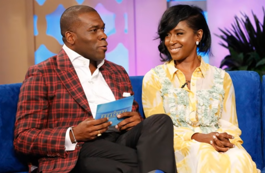 Singer Charlene Keys, popularly known as Tweet, with her former flame Pastor Jamal Bryant of New Birth Missionary Baptist Church in Lithonia, Georgia.