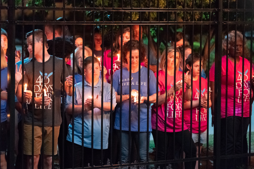 A scene from "Unplanned," in theaters March 29, 2019.