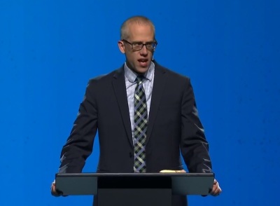 Author and Christ Covenant Church Senior Pastor Kevin DeYoung gave a speech on Tuesday, April 2, 2019, at The Gospel Coalition’s National Conference in Indianapolis, Indiana. 
