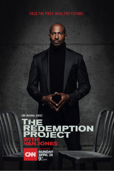 CNN original series “The Redemption Project with Van Jones” preps restorative justice project, April 2019.