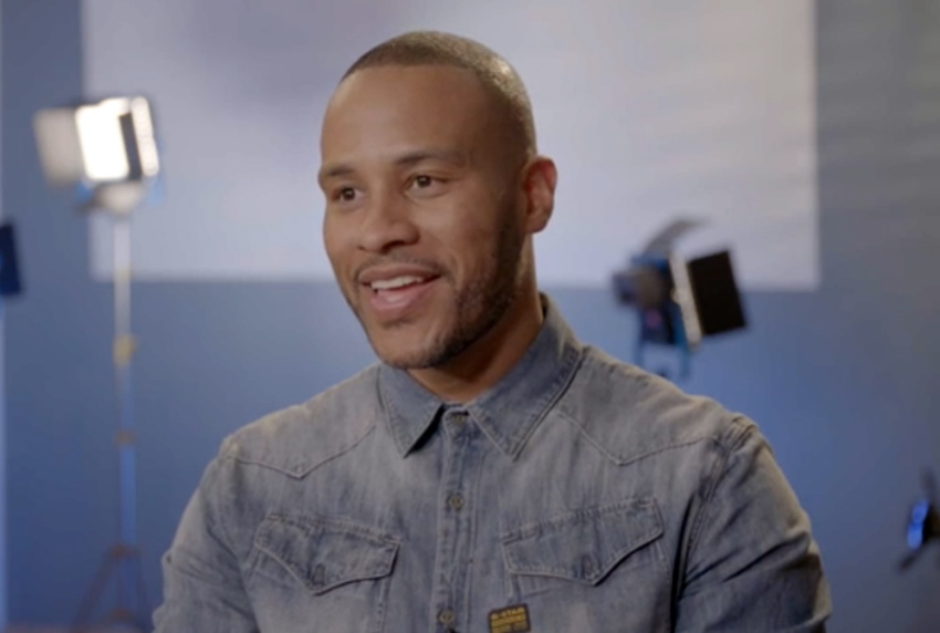 DeVon Franklin on the set of the "Breakthrough" movie in Winnipeg, Canada, December 2018. 