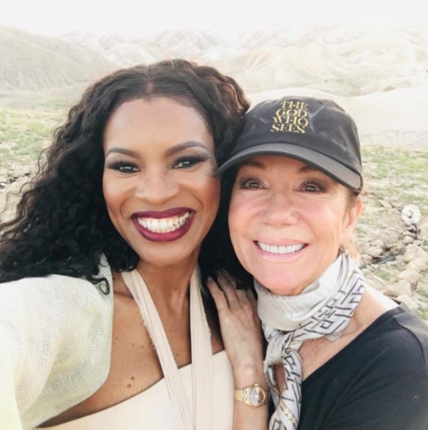 Kathie Lee Gifford and Nicole C Mullen team up for "The God Who See," April 4, 2019.