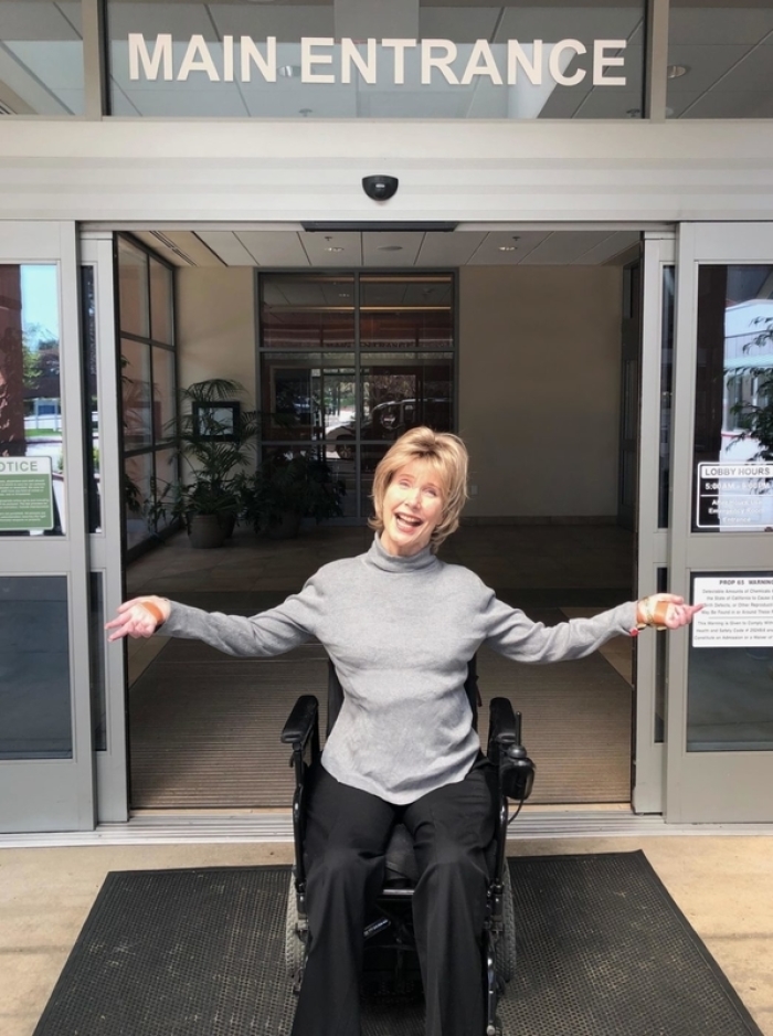 Joni Eareckson Tada, who was diagnosed with cancer in November, has been released from the hospital.