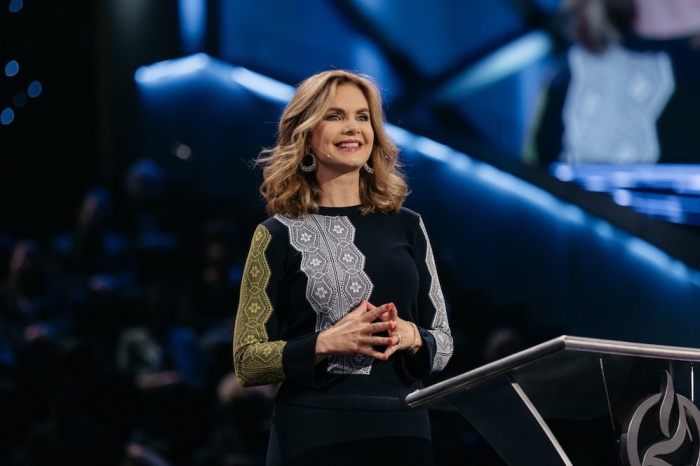 Victoria Osteen, co-pastor of Lakewood church in Houston Texas.