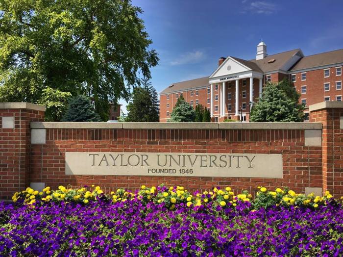 Taylor University in Upland, Ind.