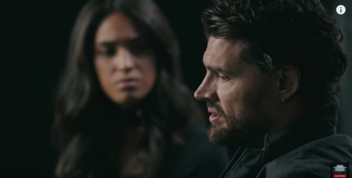 Moriah Peters and Joel Smallbone during their Second Edition White Chair Film, 2019
