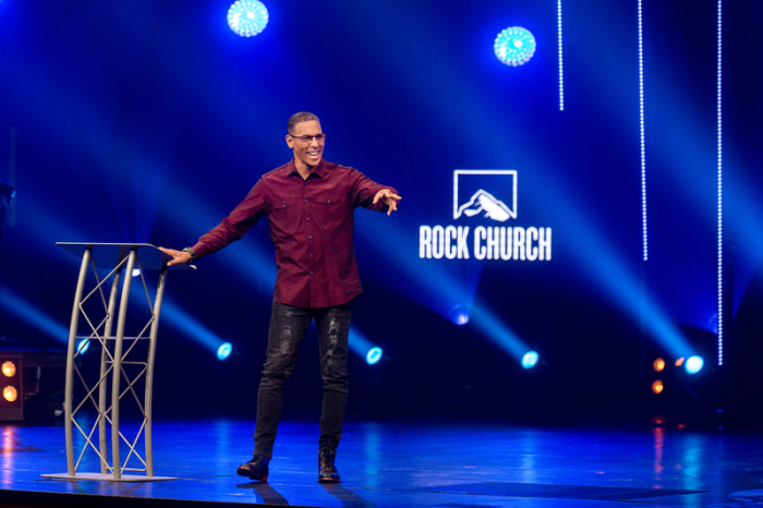 Miles McPherson pastors the Rock Church in San Diego, which reaches over 20,000 people every week.
