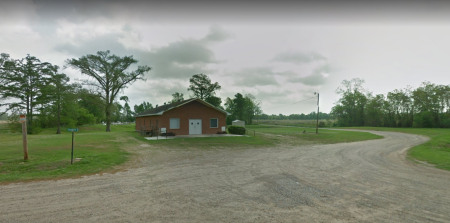 St. Mary Baptist Church in Port Barre, Louisiana, is seen here before being the first of three historically black churches to be destroyed by arson in recent weeks.