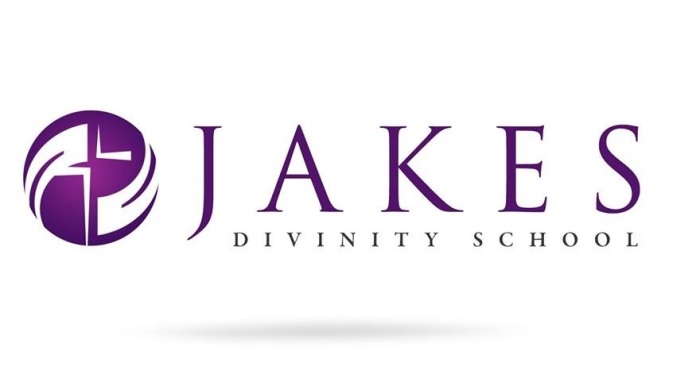 The logo of the Jakes Divinity School set to launch in January 2020.