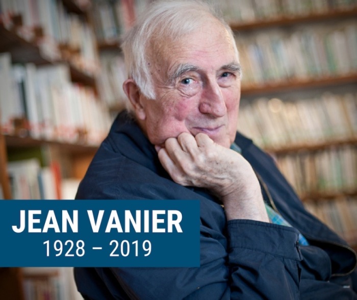 Jean Vanier, a Catholic philosopher who helped found a network of homes for intellectually disabled individuals, passed away on Tuesday, May 7, 2019. 