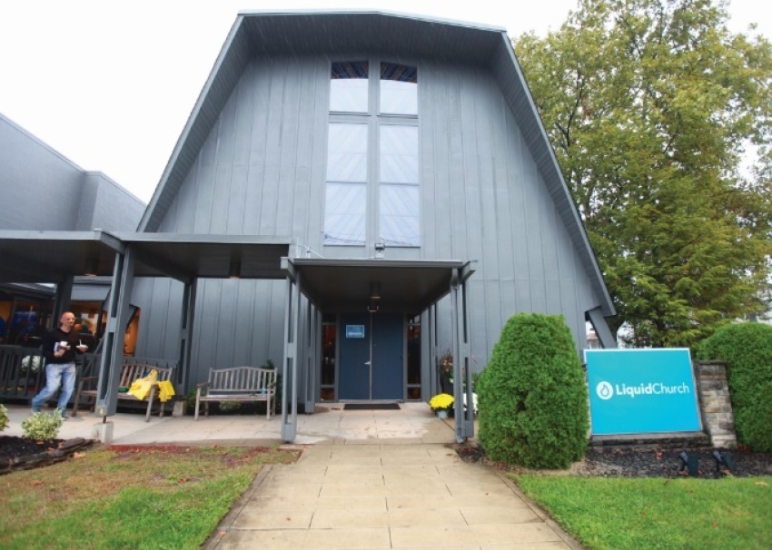 The Garwood, New Jersey campus of Liquid Church.