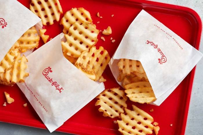 Waffle fries from Chick-fil-A