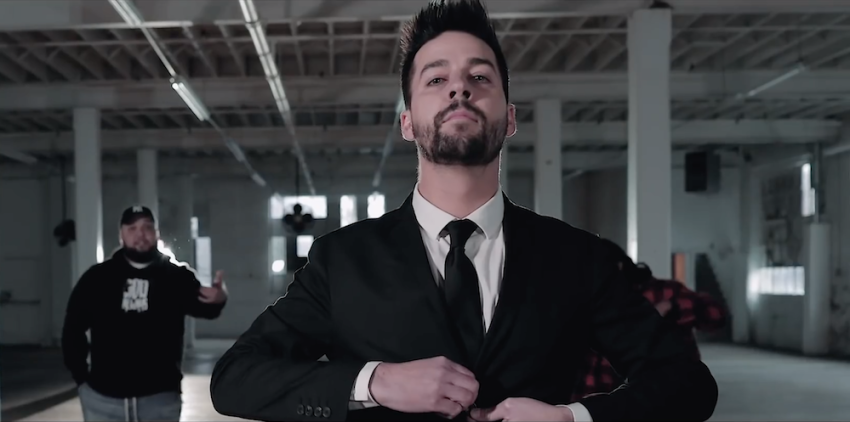 John Crist is seen in the "Check Your Heart" music video which features DJ Mykael V, Nobigdyl. and 1K Phew, May 19, 2019.