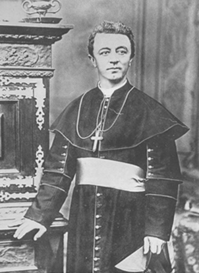 James Augustine Healy (1830-1900), the first African American bishop of the Roman Catholic Church. 