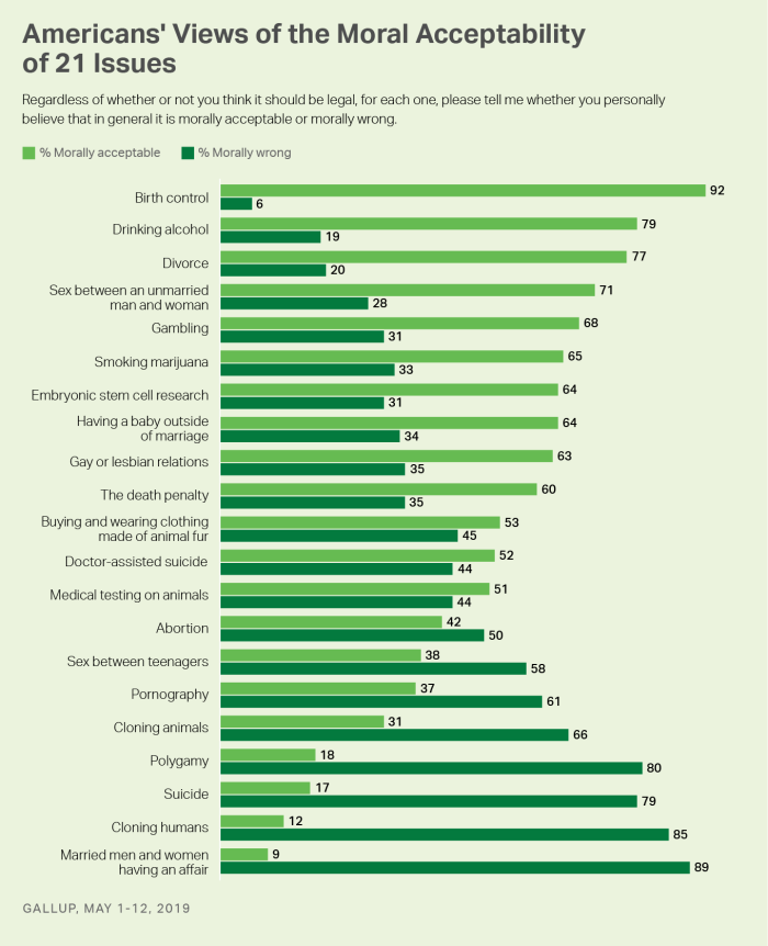 Gallup Values and Beliefs