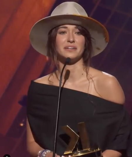 Lauren Daigle at the K-LOVE Fan Awards, Sunday June 2, 2019.