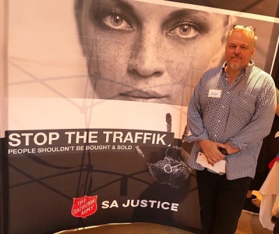 Alex Murashko at the Salvation Army's Fight for Freedom Conference and Film Screening, June 7, 2019.