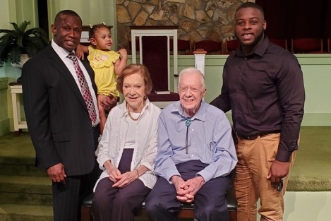 Attendance at Jimmy Carter's church staggered after he stopped teaching Sunday school, deacon says