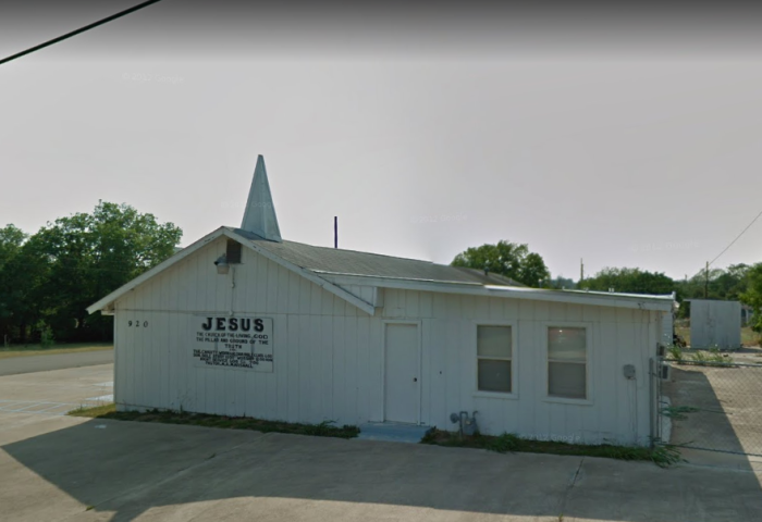 Jesus, the Church of the Living God, the Pillar and Ground of the Truth Inc., in Temple, Texas