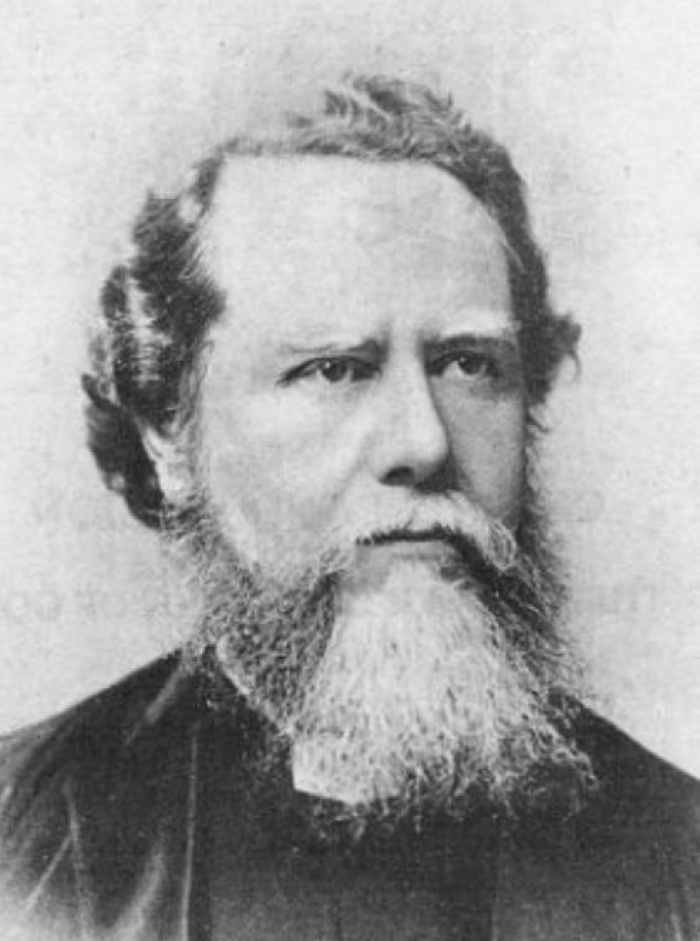 James Hudson Taylor (1832-1905), missionary and founder of China Inland Mission, now called OMF International. 