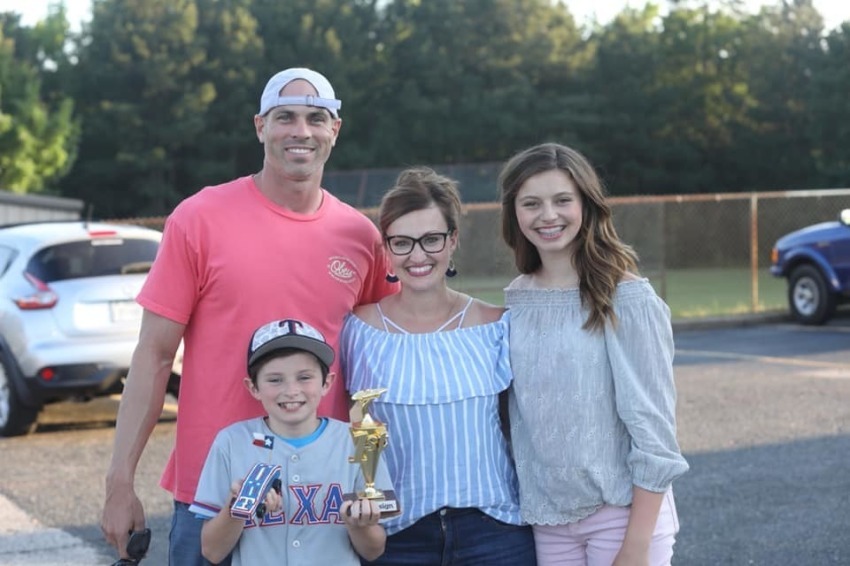 The late Pastor Ryan Carlisle and his family in May 2019.
