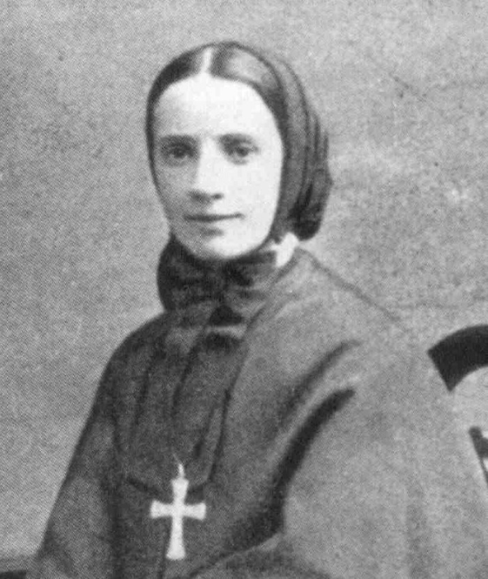 Mother Cabrini (1850-1917), also known as St. Francis Xavier Cabrini, founder of the Missionary Sisters of the Sacred Heart and the first American citizen to be canonized by the Roman Catholic Church. 