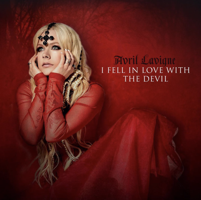 Instagram user badgallavigne creates winning design for Avril Lavigne's new single, July 2019.