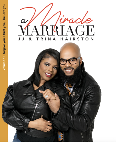 JJ Hairston and his wife, Trina, are releasing a book titled “A Miracle Marriage,' 2019.