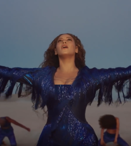 beyonce spirit blue dress BLUE LIKE THE SOUL I CROWNED : r/beyonce