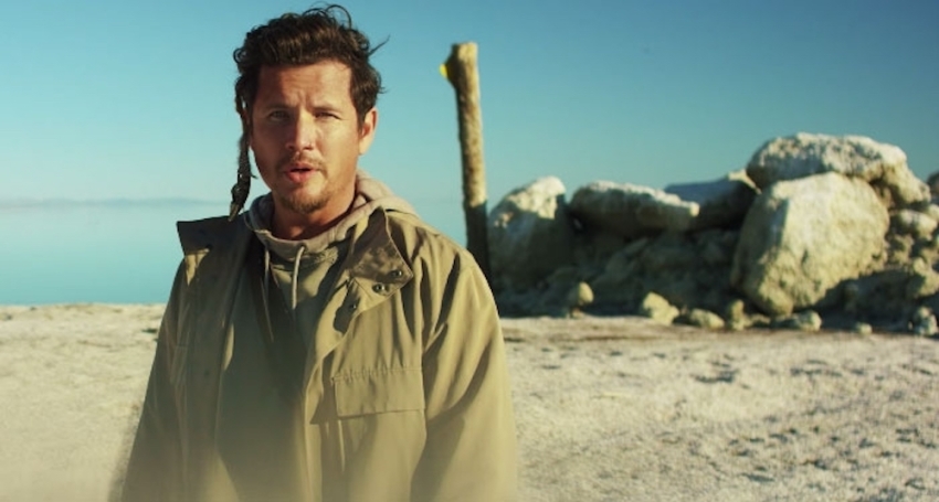 Influence Music member Michael Ketterer in music video, "Rebels," July 18, 2019, 