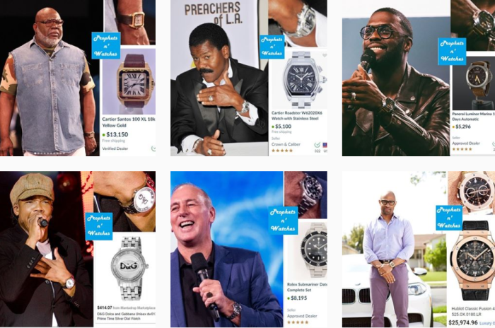 Celebrity preachers and the watches they wear.