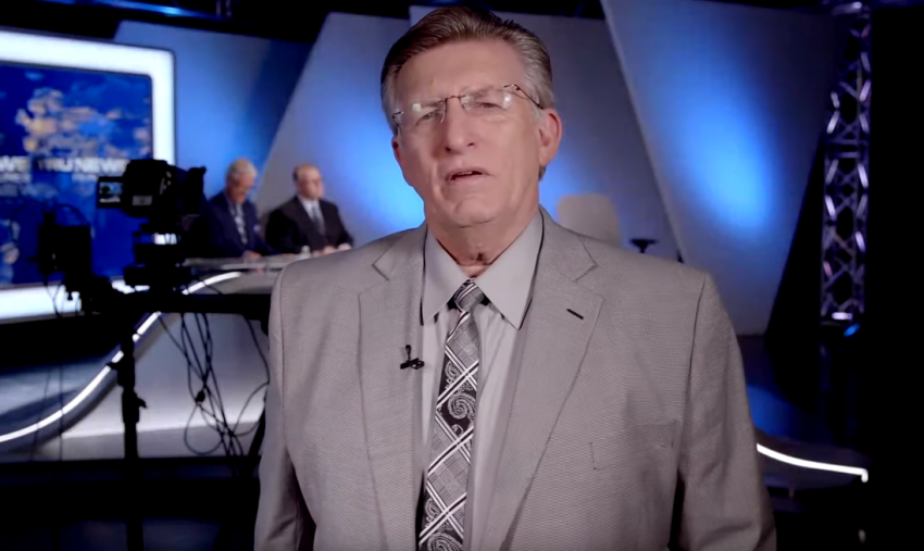 Rick Wiles, TruNews broadcaster, pastor of Flowing Streams Church in Vero Beach, Florida.