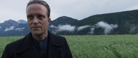 A shot from the trailer for the 2019 film "A Hidden Life" starring August Diehl as Franz Jägerstätter.
