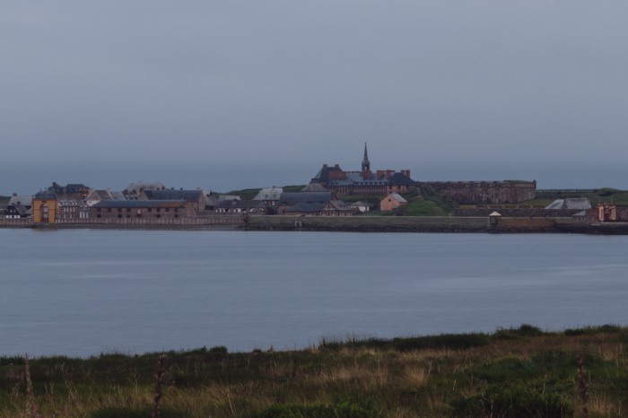 The Fortress of Louisbourg National Historic Site on Cape Breton in Nova Scotia.