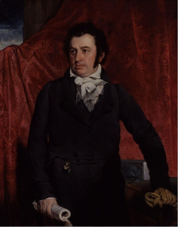 A painting of Robert Morrison (1782-1834), a British minister who in 1804 became the first Protestant missionary in China. 