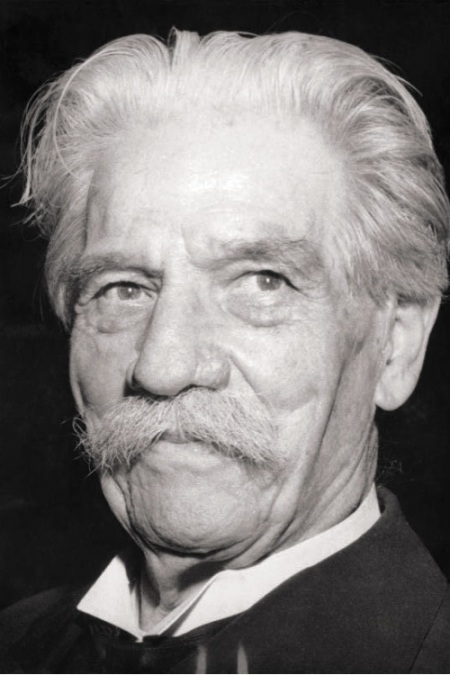 Albert Schweitzer (1875-1965), a Noble Peace Prize-winning doctor and theologian who authored the 1906 book "The Quest of the Historical Jesus."