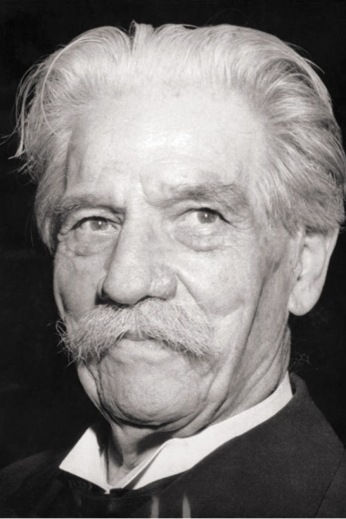  Albert Schweitzer (1875-1965), a Noble Peace Prize-winning doctor and theologian who authored the 1906 book 'The Quest of the Historical Jesus.'