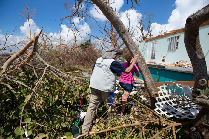 Samaritan’s Purse teams are assessing the damage from Hurricane Dorian in the Abaco Islands, Bahamas, on Sept. 7, 2019. 