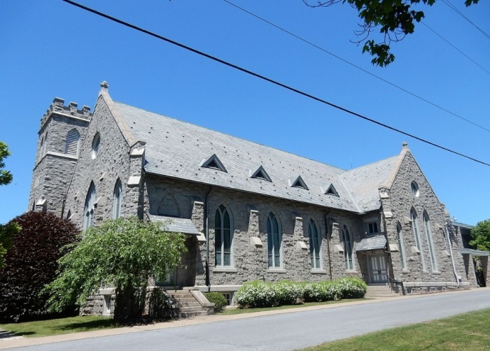 Palm Schwenkfelder Church, located in Palm, Montgomery County, Pennsylvania. 